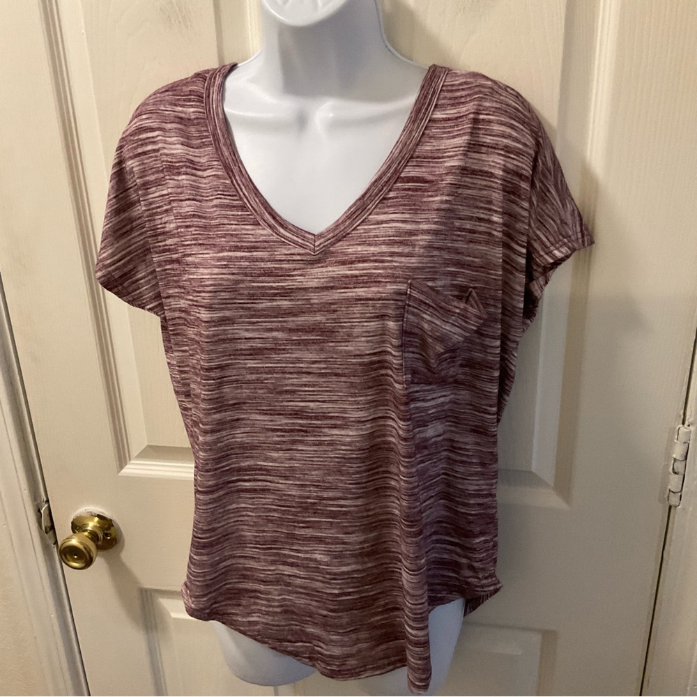 Poof! Burgundy Relaxed T-Shirt